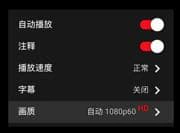 Youtube 调整视频质量